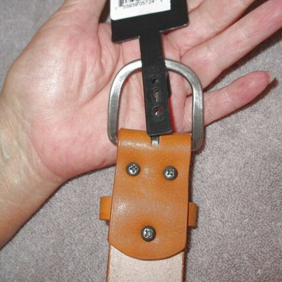 Angel Ranch Western Belt Womens Size XL Rhinestone Cowgirl Leather Embroidered - Picture 4 of 11